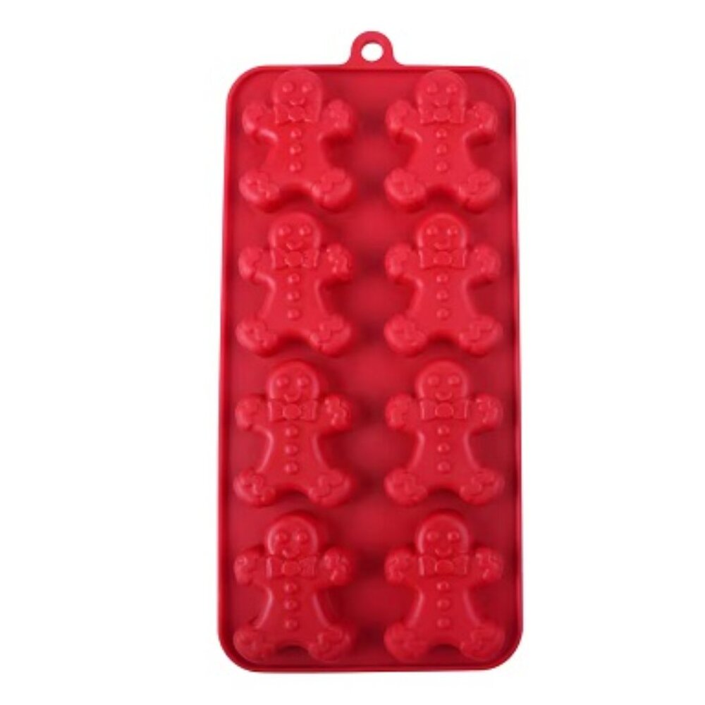 3/$10 Christmas Gingerbread Man Silicone Candy Mold